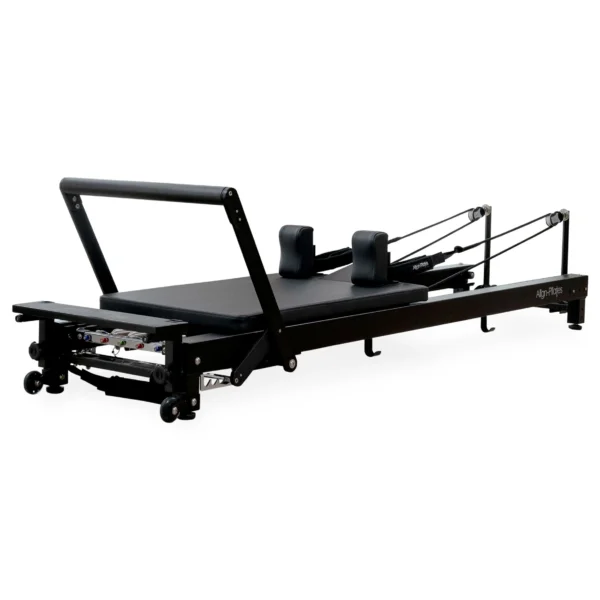 Align-Pilates C8-Pro Pilates Reformer – Noir/Black